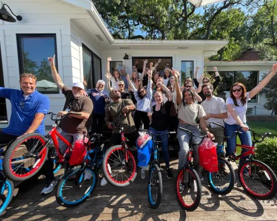 Temporal Build-A-Bike® Team Building Activity in Lafayette, CA