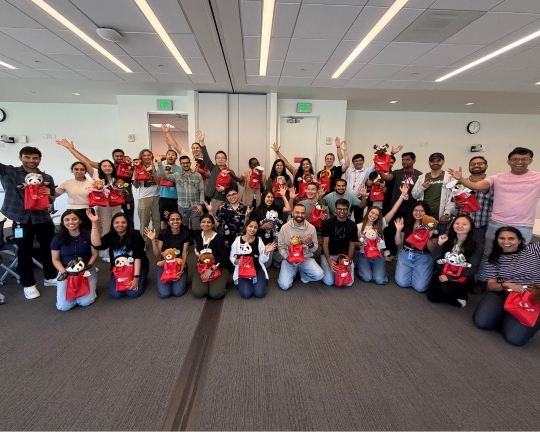 Amazon Rescue Bear® Team Building Event in Santa Clara, CA