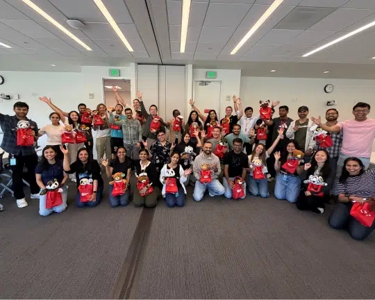 Amazon Rescue Bear® Team Building Event in Santa Clara, CA