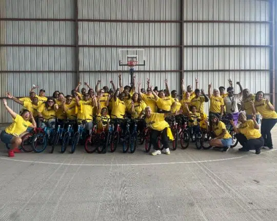 Finish Line Donates Big at Build-A-Bike® Event in Indianapolis
