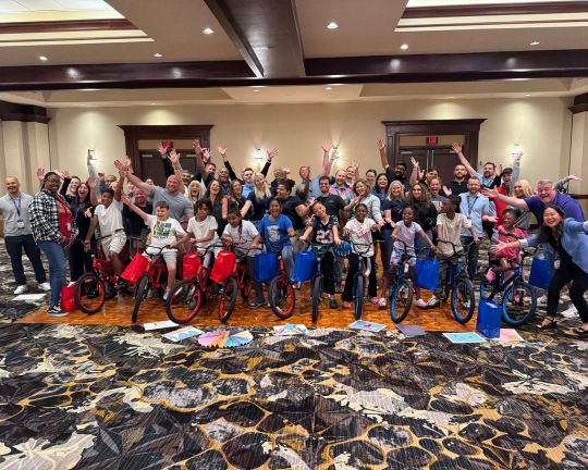 TAG Hosts Charity Bike Building Event in Greensboro, NC