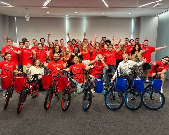 Wells Fargo Build-A-Bike® Team Building Event in Charlotte, NC