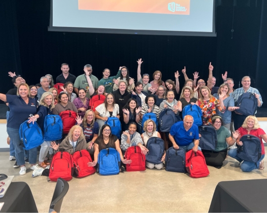 Winston School Teachers aMAZEing Builders in San Antonio, TX