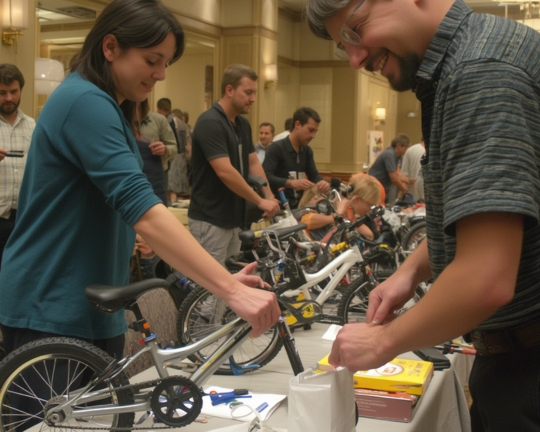 Early Build-A-Bike Activities Had a Sharp Learning Curve Early Build-A-Bike Activities Had a Sharp Learning Curve