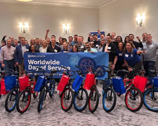 Global Payments Build-A-Bike® Team-Building Event in Atlanta, GA