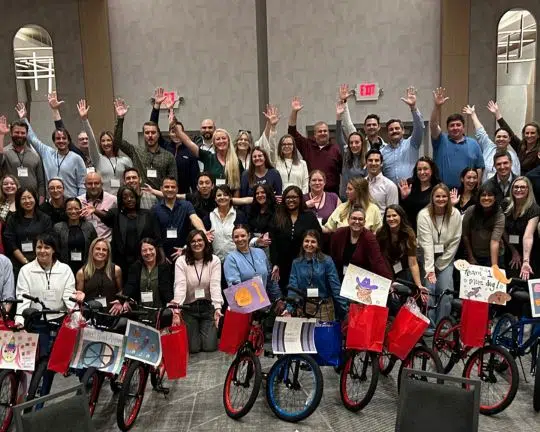 Radiology Partners Host Charity Bike Building Event in Minneapolis, MN