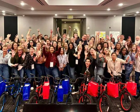 Rheem Manufacturing Charity Bike-Building Event Atlanta, GA